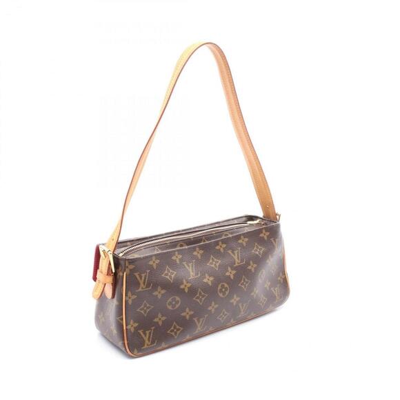 LOUIS VUITTON Brown Monogram Leather Shoulder Bag - Picture 3 of 11